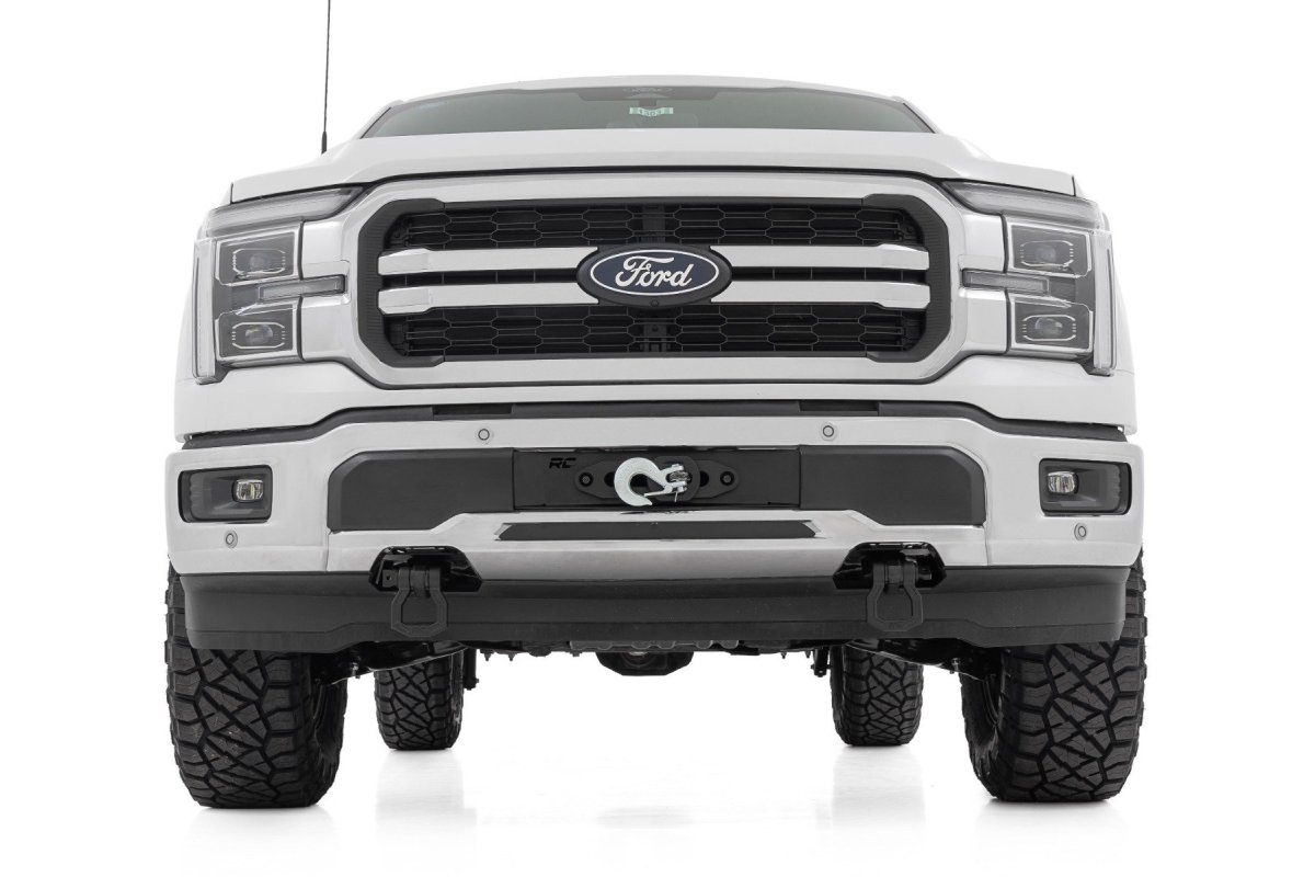 Ford F-150 Hidden Winch Mount - Rough Country - V8 - V8 - '21-'25